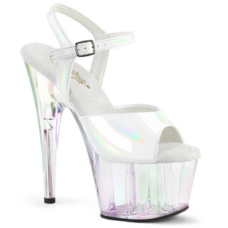 Pleaser ADORE-709HT - White Holographic