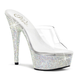 Pleaser BEJEWELED-601DM - Silver