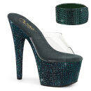 Pleaser BEJEWELED-712RS - Emerald Green