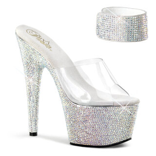 Pleaser BEJEWELED-712RS - Silver