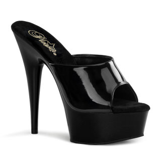 Pleaser DELIGHT-601 - Patent Black