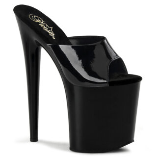 Pleaser FLAMINGO-801 - Patent Black