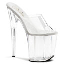 Pleaser FLAMINGO-801 -  White/Clear