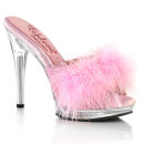 Fabulicious GLORY-501F-8 - Baby Pink/Clear