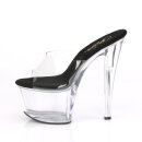 Pleaser SKY-301 - Black/Clear