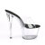 Pleaser SKY-301 - Black/Clear