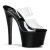 Pleaser SKY-302 - Clear/Black