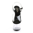 Pleaser ADORE-708 - Black/Clear