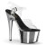 Pleaser ADORE-708 - Schwarz / Silber