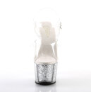 Pleaser ADORE-708G - Silver Glitter