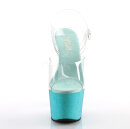 Pleaser ADORE-708LG - Aqua/Blue