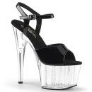 Pleaser ADORE-709 - Black / Clear