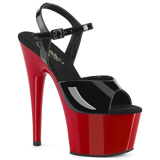 Pleaser ADORE-709 - Patent Black/Red