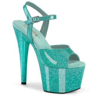 Pleaser ADORE-709GP - Glitter Aqua