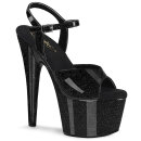 Pleaser ADORE-709GP - Glitter Black