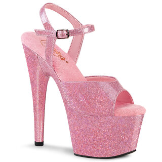 Pleaser ADORE-709GP - Glitter Baby Pink