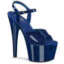 Pleaser ADORE-709GP - Glitter Navy Blue