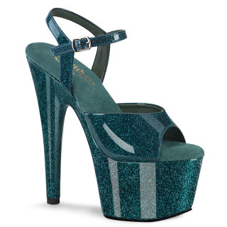 Pleaser ADORE-709GP - Glitter Teal