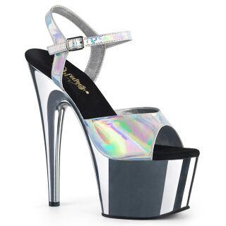 Pleaser ADORE-709HGCH - Silver Chrome