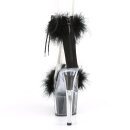 Pleaser ADORE-724F - Clear/Black