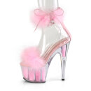 Pleaser ADORE-724F - Clear/Baby Pink