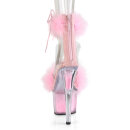 Pleaser ADORE-724F - Clear/Baby Pink