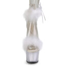 Pleaser ADORE-724F - Clear/White