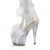 Pleaser ADORE-724F - Clear/White