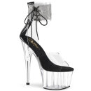 Pleaser ADORE-724RS - Black/Clear