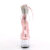 Pleaser ADORE-724RS - Baby Pink/Clear