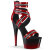 Pleaser ADORE-766 - Black / Red