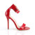 Pleaser AMUSE-10 - Patent Red