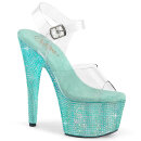 Pleaser BEJEWELED-708RRS - Aqua