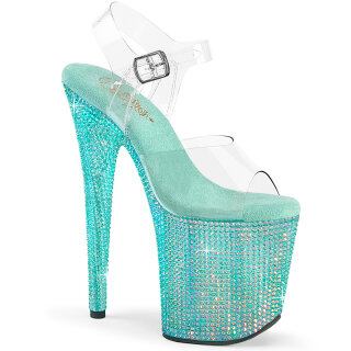 Pleaser BEJEWELED-808RRS - Aqua