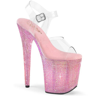 Pleaser BEJEWELED-808RRS - Baby Pink