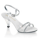 Pleaser BELLE-316 - Silver