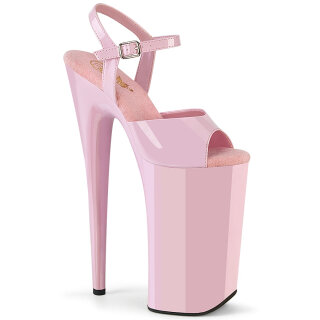 Pleaser BEYOND-009 - Patent Baby Pink