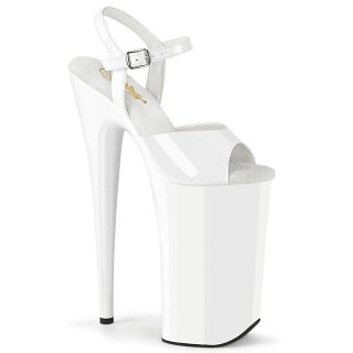 Pleaser BEYOND-009 - Patent White