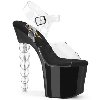 Pleaser BLISS-708 - Clear/Black