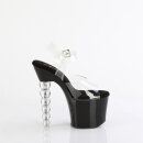 Pleaser BLISS-708 - Clear/Black