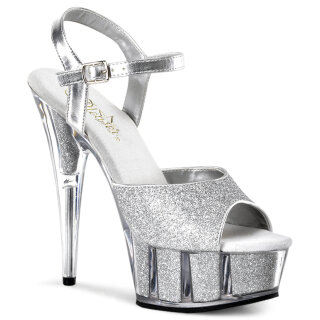 Pleaser DELIGHT-609-5G - Silver