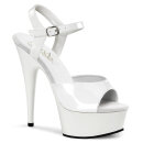 Pleaser DELIGHT-609 - Patent White