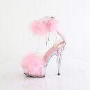 Pleaser DELIGHT-624F - Clear/Baby Pink