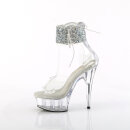 Pleaser DELIGHT-624RS-02 - White/Clear