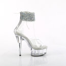 Pleaser DELIGHT-624RS-02 - White/Clear