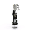 Pleaser DELIGHT-624RS - Black/Clear