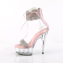 Pleaser DELIGHT-627RS - Baby Pink/Clear