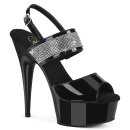 Pleaser DELIGHT-639 - Patent Black