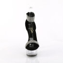 Pleaser DELIGHT-641 - Black/Clear