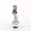 Pleaser DELIGHT-641 - White/Clear